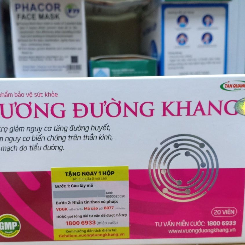 Vương Đường Khang - Giảm lượng đường trong máu, giảm biến chứng tiểu đường