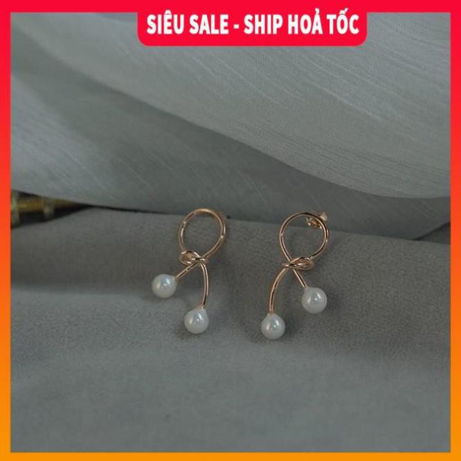 Có ảnh thật 🌸Tặng chốt khuyên🌸 Bông tai hình trái cherry| Khuyên tai nữ đẹp 2021 - Trang sức Wink Accessories L1L05