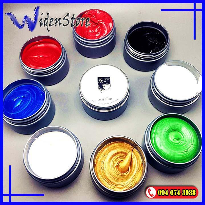 Sáp vuốt tóc màu Ash Mud | Lên màu cực nhanh và đẹp