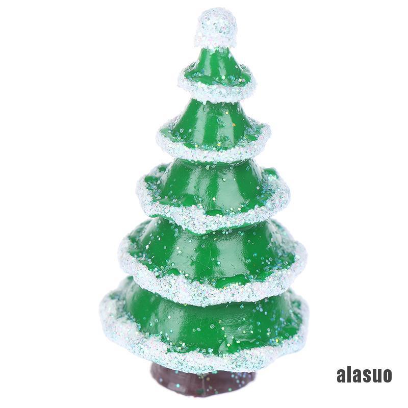 Cây Thông Giáng Sinh mini Bằng Nhựa Dùng Để Trang Trí