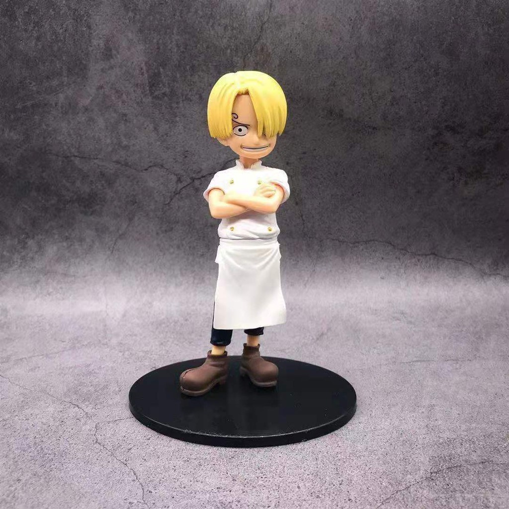 One Piece Thời thơ ấu được làm bằng tay Luffy Sauron Assab Sanji Q Edition Món quà trang trí khung xe