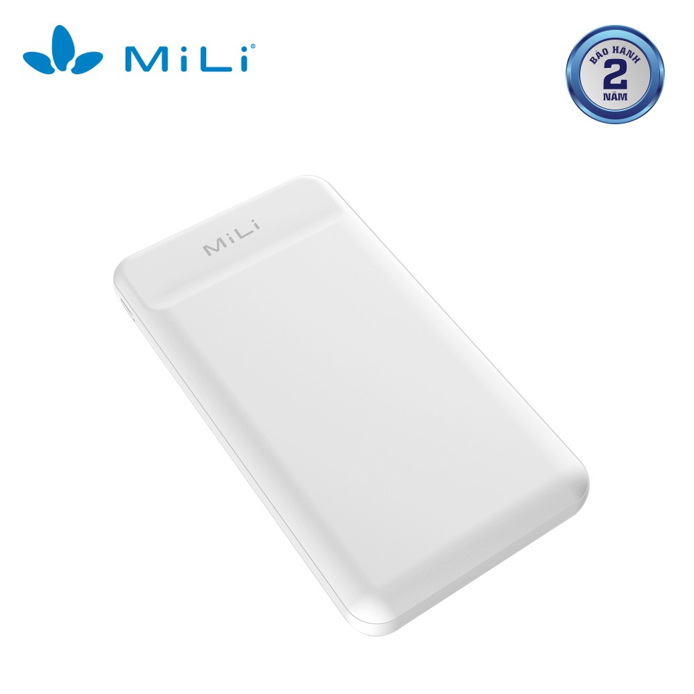 [Mã ELDTR70 giảm 5% đơn 150K] Sạc dự phòng MiLi Power shine II 10,000mAh/3.7V - HB-M90