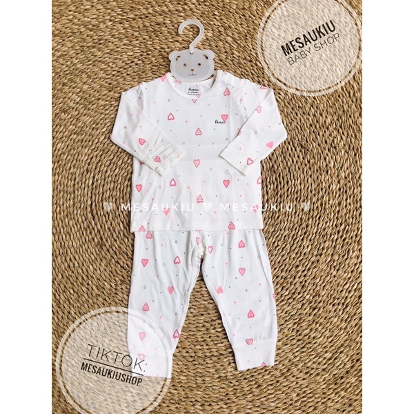 Bộ Avaler dài tay sợi tre cao cấp chính hãng cho bé trai bé gái