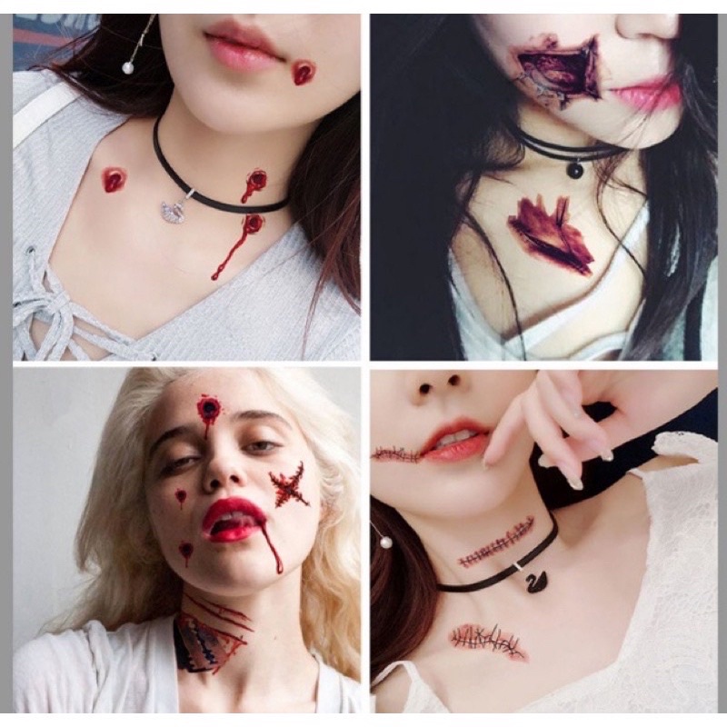 Miếng dán hình săm haloowen