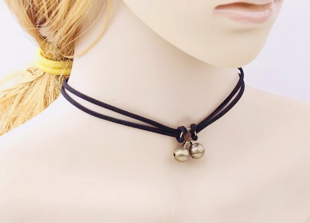 VÒNG CỔ CHOCKER 2 CHUÔNG KUTE Tatitava