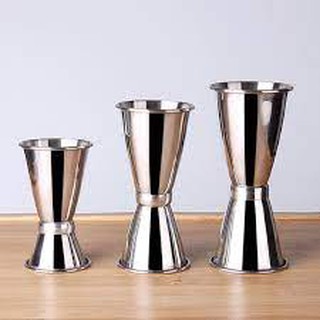 Ly đong inox 2 đầu pha chế rượu trà sữa - jigger