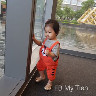 Set bộ yếm cho bé trai, yếm bé gái - Set gồ yếm + áo thun