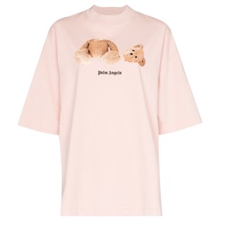 Áo thun ngắn tay Palm Angels teddy bear oversize T-shirt ss20