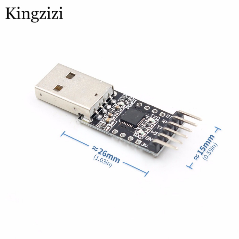 1 Mô Đun Chuyển Đổi CP2102 USB 2.0 Sang TTL UART 6Pin STC FT232 3.3V / 5V