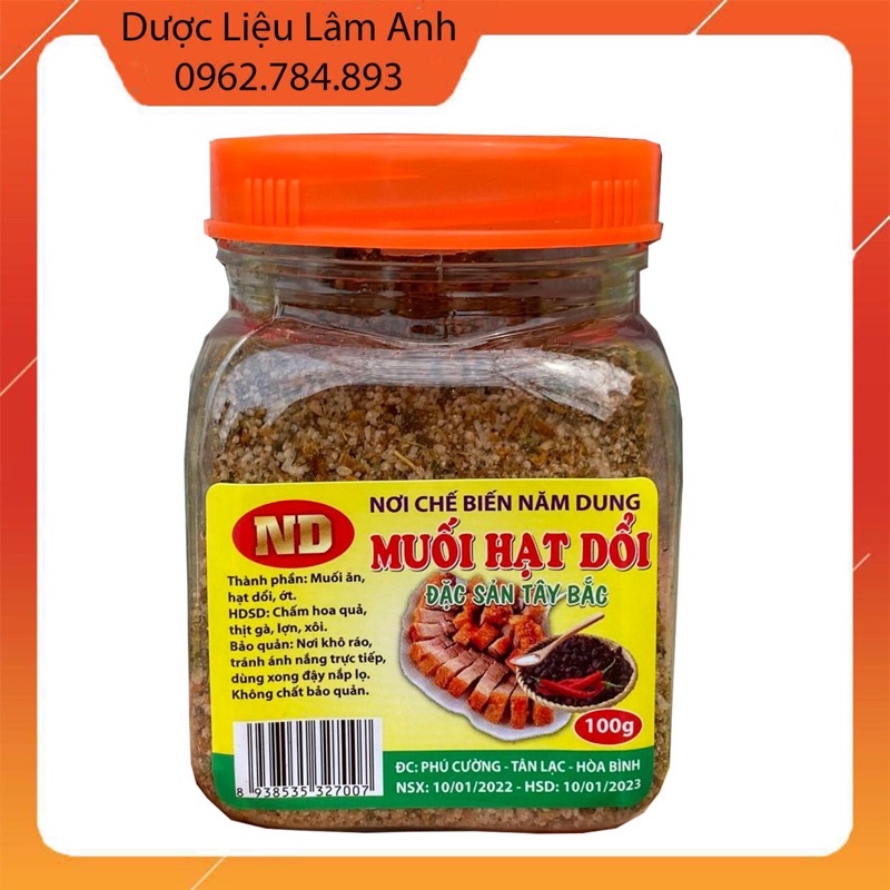 Muối hạt dổi Hoà Bình (100g)