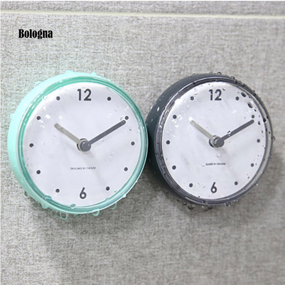 ✅Đồng Hồ Đếm Giờ Chống Thấm Nước Có Giác Hút Gắn Tường Trang Trí Nhà Bếp /