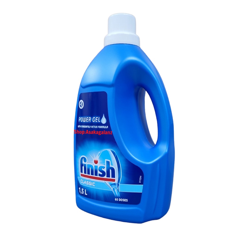 Gel rửa bát Finish Classic 1,5 lit