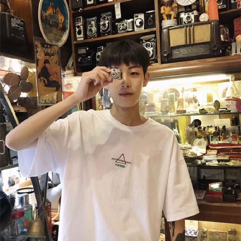 Áo Thun Nam Tay Ngắn Dáng Rộng In Chữ M-8XL Thời Trang