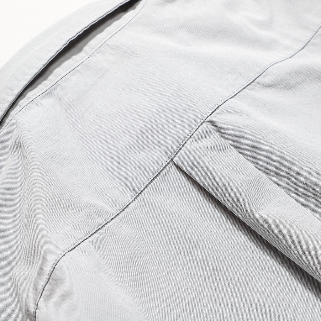 Aó sơ mi NAM denim kaki Defoxx (Form Slim,chất vải kaki xử lí,mềm mịn thoáng mát Hàng VNXK) | BigBuy360 - bigbuy360.vn