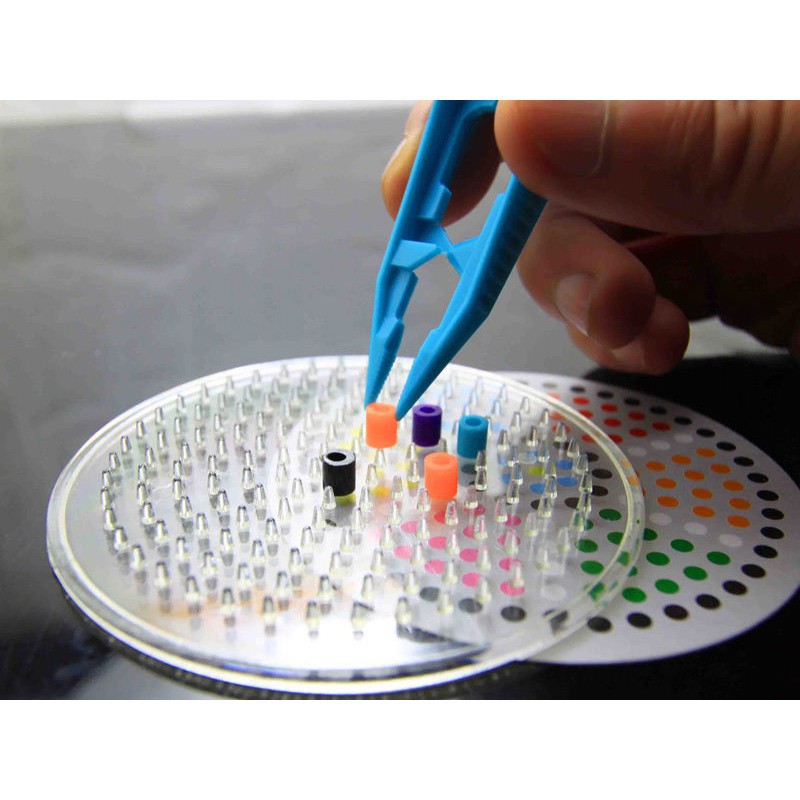2 chiếc dụng cụ nhíp gắp xỏ hạt làm đồ thủ công