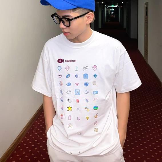 Áo thun Tee Levents internetlove pixel nam nữ full tag