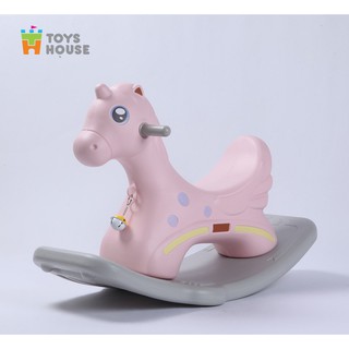 Ngựa bập bênh Toys House TH319-RH01 - đồ chơi vận động cho bé - Nhựa HDPE tự nhiên an toàn cho trẻ