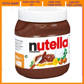 Bơ hạt phỉ phết cacao nutella hũ thủy tinh 200g-750g