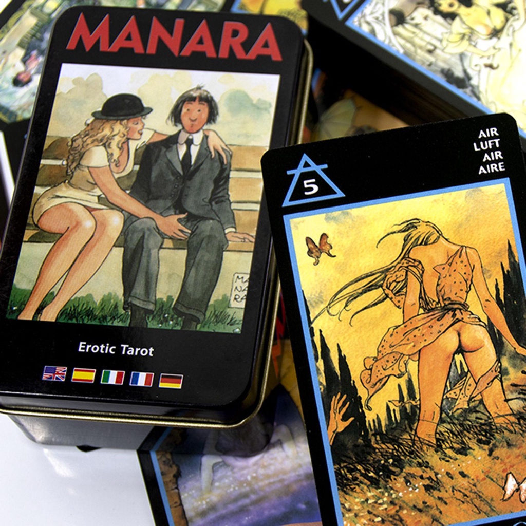Bộ Bài Tarot 78 Tấm Kèm Hộp Dành Cho Người Mới Bắt Đầu