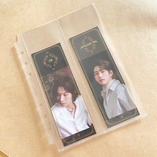 (ĐỌC KĨ MÔ TẢ) Sheet A5 6 còng - Sheet đựng card 6 lỗ binder A5