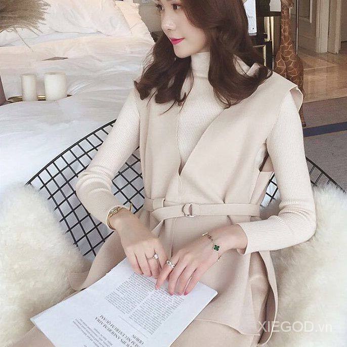 Áo Khoác Len Không Tay Thời Trang Nữ Hàn Quốc 2020 | BigBuy360 - bigbuy360.vn