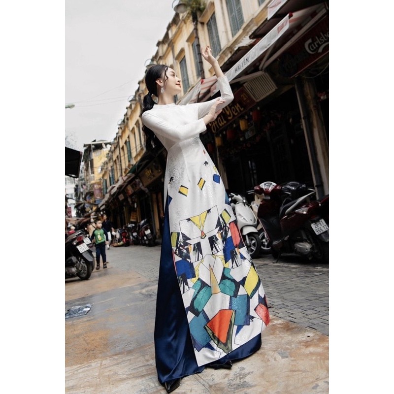 Vải Áo Dài Lập Thể