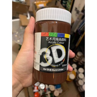 MÀU ACRYLIC 3D 300ML ( Bảng màu 3)
