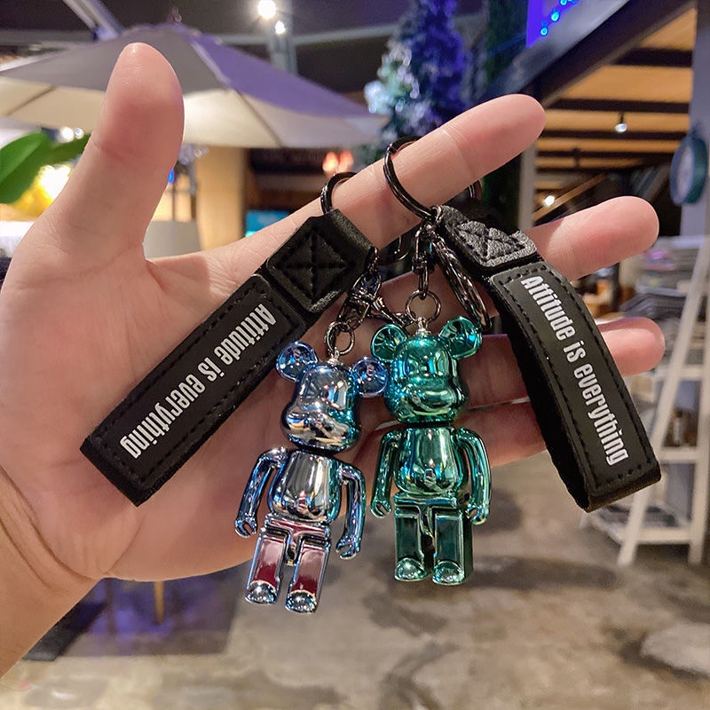 Mới Móc Khóa Hình Chú Gấu Dễ Thương