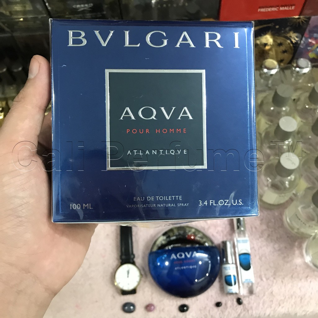 [Cali Perfume][Mẫu Thử][Dùng Là Thơm] Nước Hoa Nam Hương Mùa Hè Bvlgari Aqva Atlantiqve