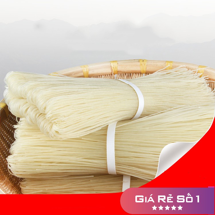 1KG Mì gạo sạch bún miến khô nhà làm - Bún Gạo Rice Vermicelli Sợi dài khô sạch đảm bảo an toàn