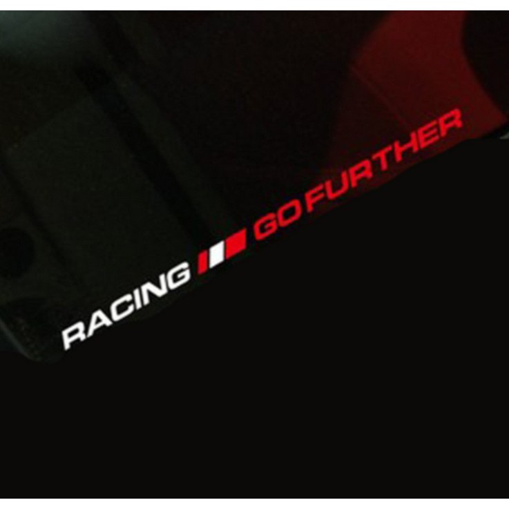 Tem Racing Go Further Phản Quang Dán Kính Cửa Sổ ô Tô MS-161