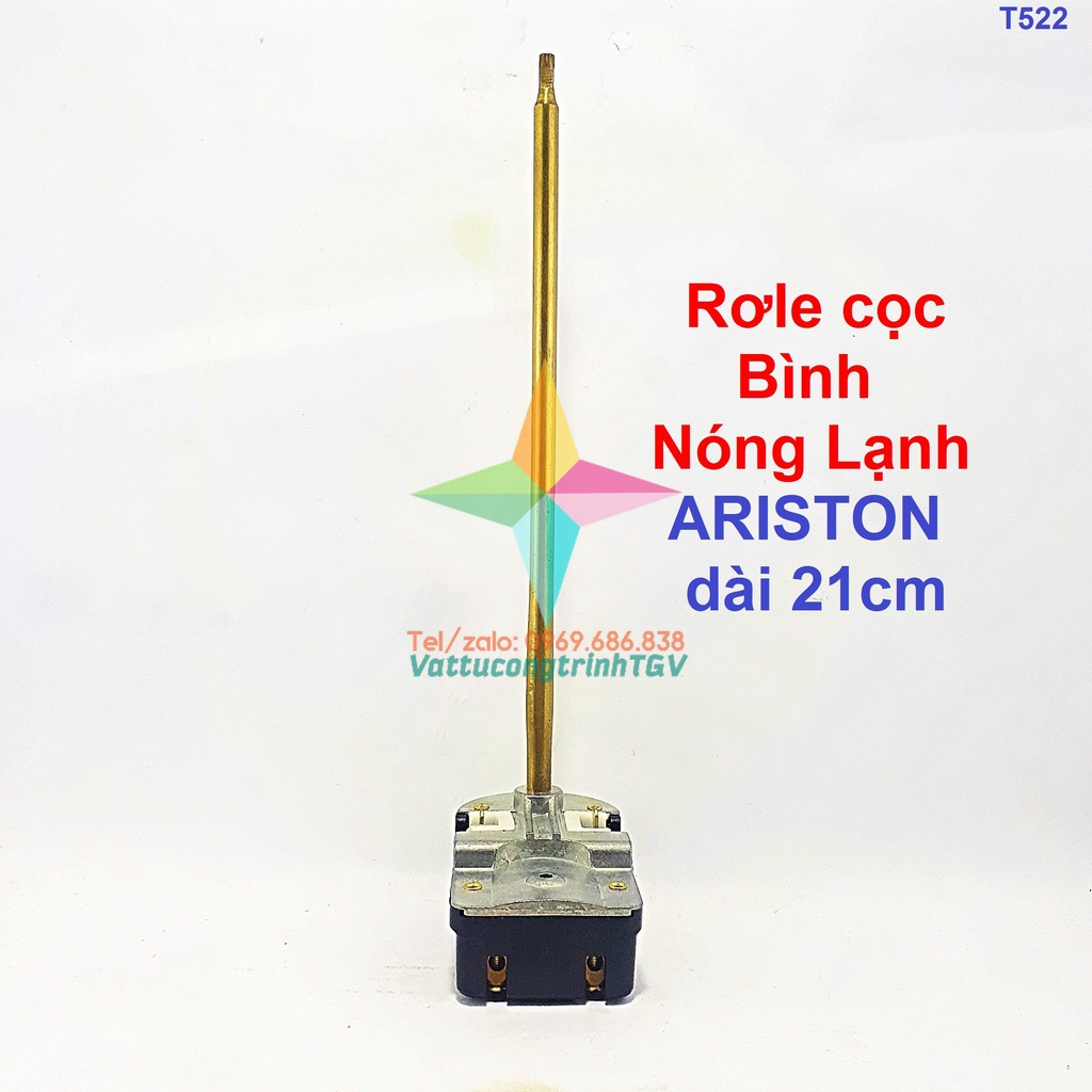 Rơle cọc Bình Nóng Lạnh ARISTON dài 21cm