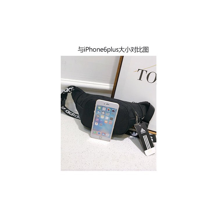 Túi bao tử Adidas dây chữ | BigBuy360 - bigbuy360.vn