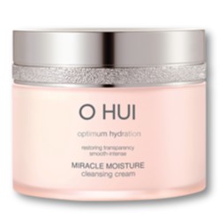 Kem Tẩy Trang Ohui Miracle Moisture Cleansing Cream 200ml Làm Sạch Lớp Trang Điểm Và Kem Chống Nắng, Sạch Nhờn Bụi Bẩn