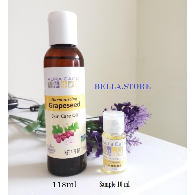 Dầu hạt nho Grapeseed oil Aura Cacia