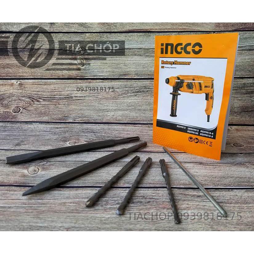 Máy khoan đục 3 chức năng 800W INGCO RGH9018 (3 chức năng)
