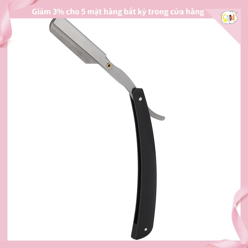 [Hàng mới về] Dao cạo râu cắt tóc thép carbon gấp lại được dành cho salon