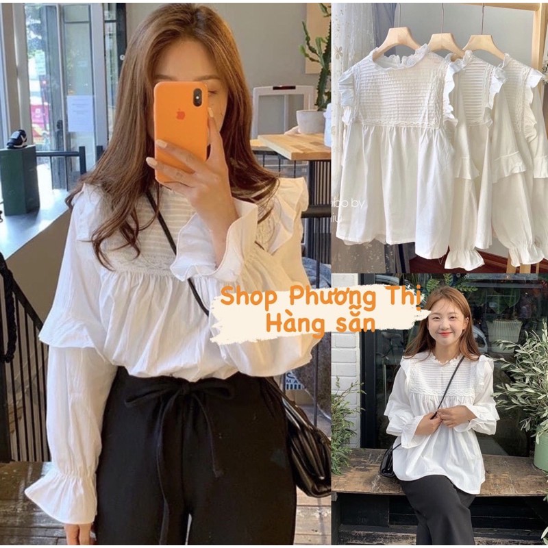 Áo babydoll cánh tiên ulzzang - Retro (hình shop tự chụp)