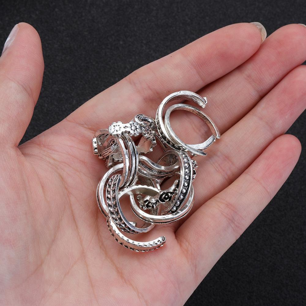 Bộ 12 Nhẫn Đeo Ngón Chân Thời Trang Đi Biển Mùa Hè