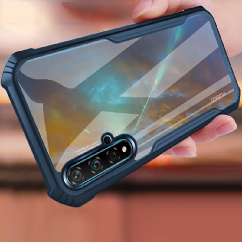 Ốp điện thoại trong suốt chống sốc thích hợp cho Huawei Nove 4e 5t 7i P40 P30 Lite Pro Plus Y9s Honor 20