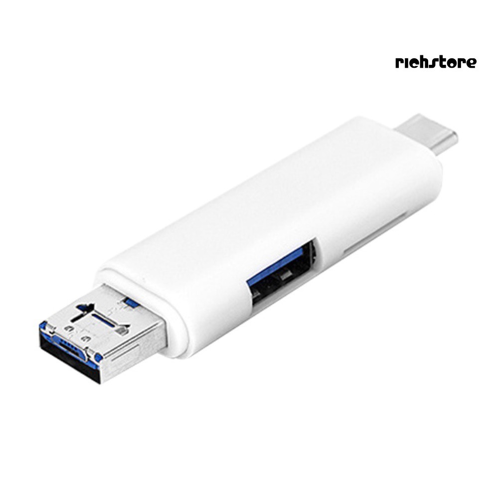 Đầu Đọc Thẻ Nhớ Đa Năng Cổng Micro Usb 2.0 Type-c Tf