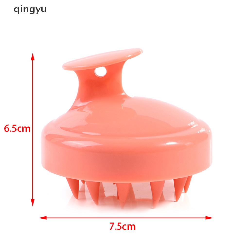 Qingyu Lược Gội Đầu Bằng Silicon Mềm Mại Tiện Dụng Cho Người Lớn