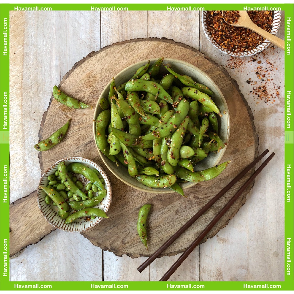Đậu Nành Lông Đông Lạnh V-Safefood 1kg - Frozen Edamame Beans