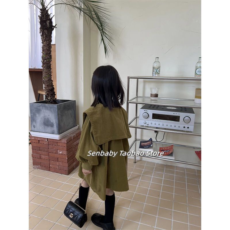 Đầm Búp Bê Vải Nhung Thời Trang Mùa Thu 2022 Cho Bé Gái