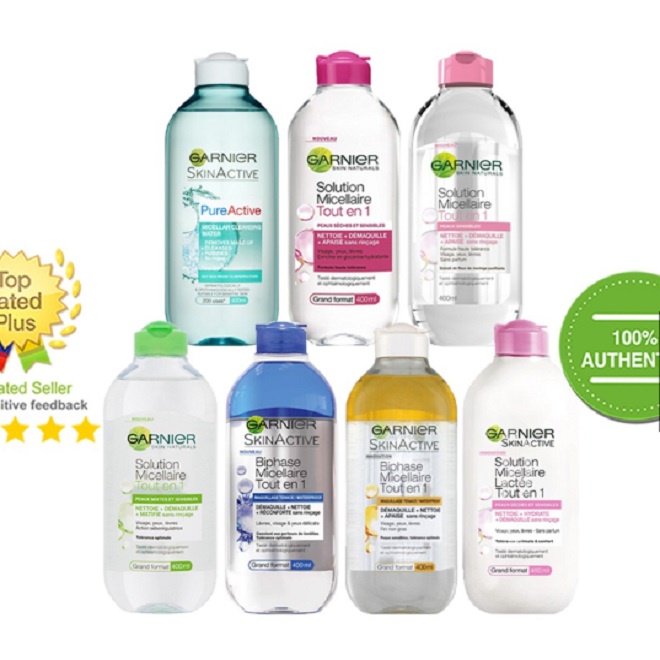 Nước Tẩy Trang Garnier Skin Active 400ml Cho Da Dầu Mụn Da Nhạy Cảm,Nước Tẩy Trang Garnier Dưỡng Ẩm Sạch Sâu Chính Hãng | BigBuy360 - bigbuy360.vn