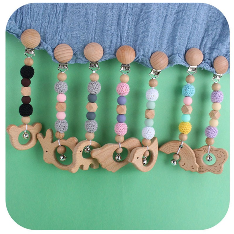 Đồ Chơi Nhồi Bông Treo Xe Đẩy Em Bé