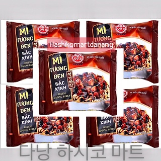Lốc 5 gói mì tương đen Bắc Kinh gói 135g