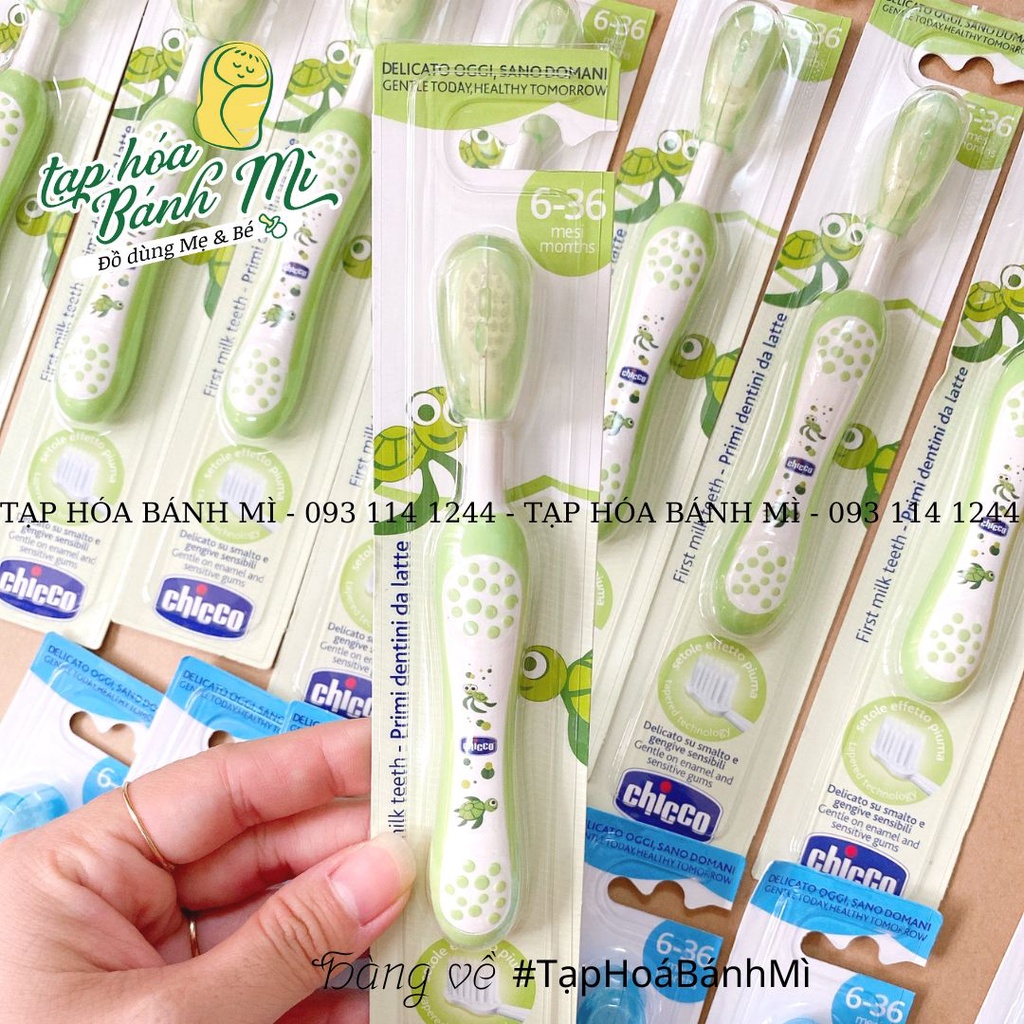 Bàn chải đánh răng cho bé Chicco nhiều mẫu
