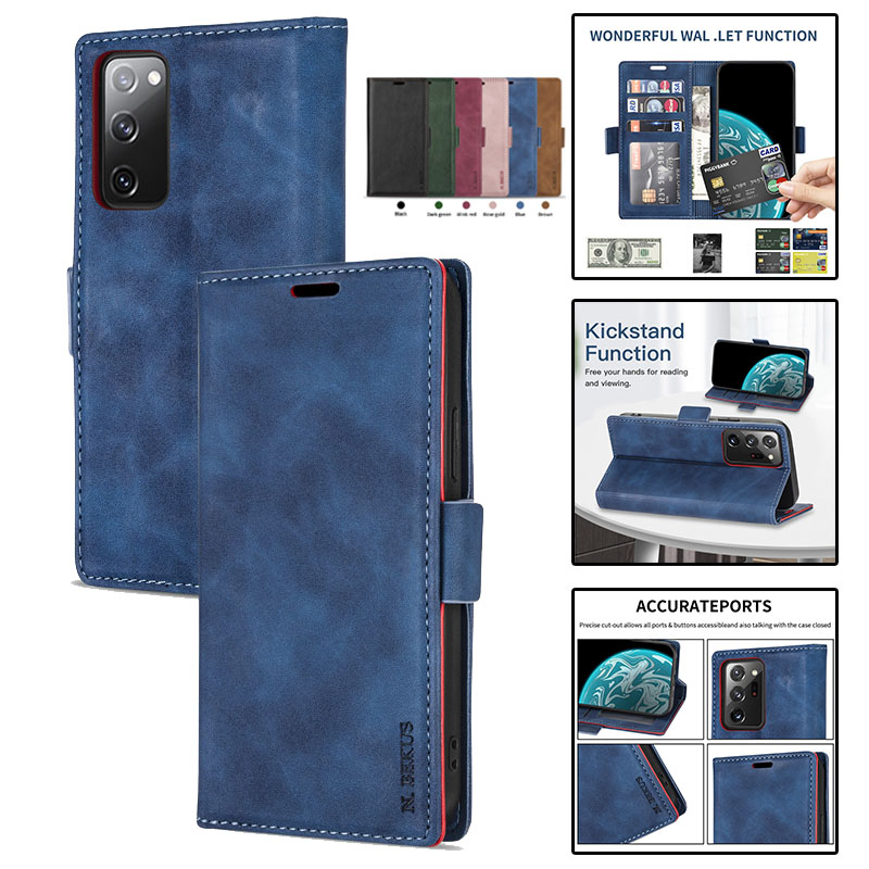 Bao da điện thoại màu trơn mới cho Samsung Galaxy Note 8 9 10 Pro Lite Note 20 Ultra A50S A30S | BigBuy360 - bigbuy360.vn