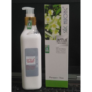 Kem dưỡng trắng da toàn thân Sắc Hương 250ml